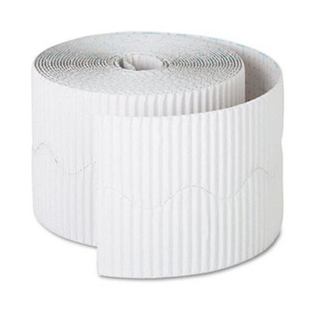 PACON CORPORATION Pacon 37016 Bordette Decorative Border  2-1/4 x 50ft Roll  White 37016